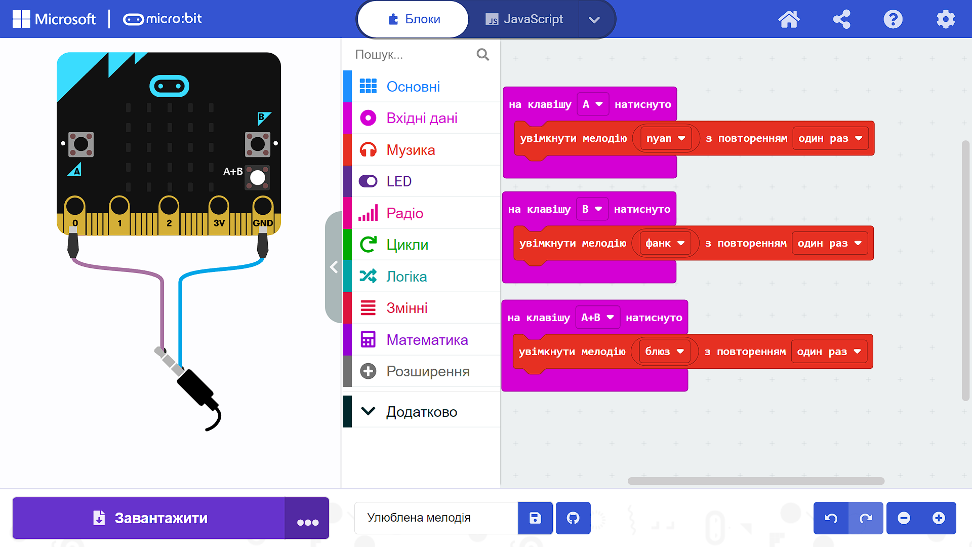 Проєкт «Улюблена мелодія» (додаткове завдання 1)